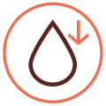 Illustration icon representing changes in blood glucose levels